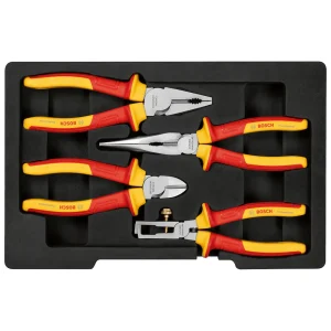 CJ (4un) ALICATES BOSCH ISOLADOS 1.000V