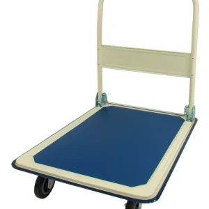 CARRO PLATAFORMA EM ACO TUBOLAR CARBOGRAFITE (150Kg) PISO LISO - DOBRAVEL