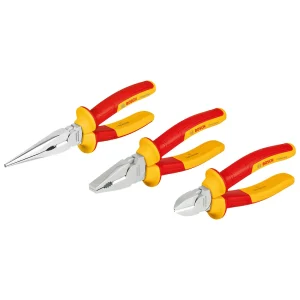 CJ (3un) ALICATES BOSCH ISOLADOS 1.000V